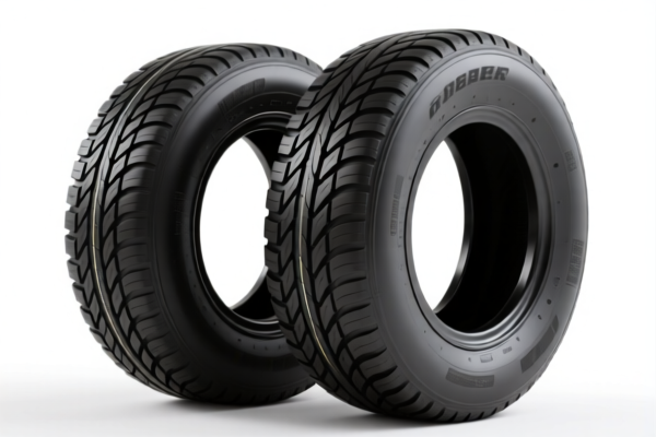 Rubber tires for aircraft