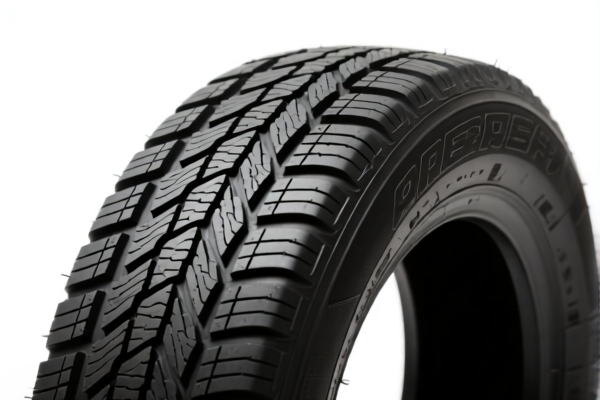 Herringbone Tread Rubber Tire