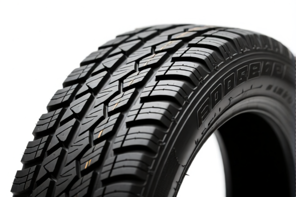 Herringbone Tread Rubber Tire
