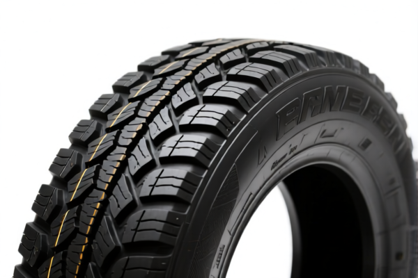 Image for Fishbone Pattern Rubber Tire (Off Road Type)