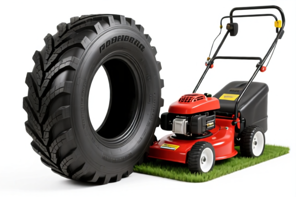 Retreaded Rubber Tires for Lawn Mowers