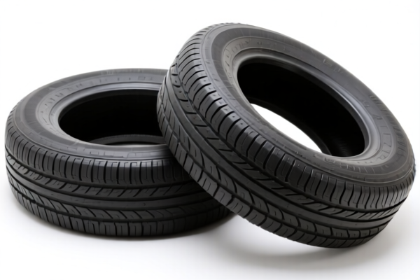 Recycled rubber tires