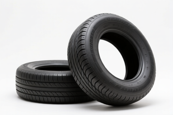 Recycled rubber tires