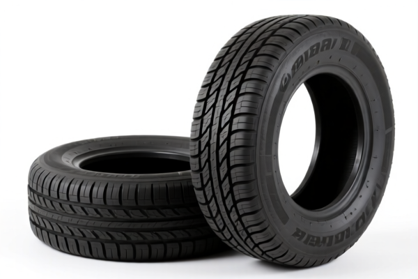 Retreaded rubber tires