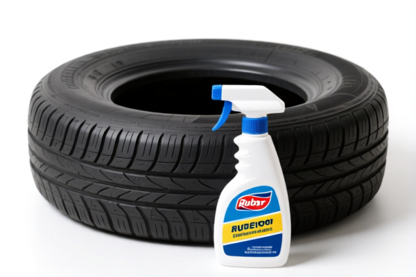 Rubber tire cleaner