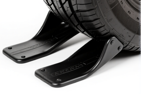 Rubber tire flaps