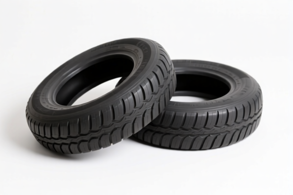 Rubber tire retreading material