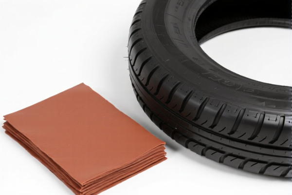 Rubber tire retreading material