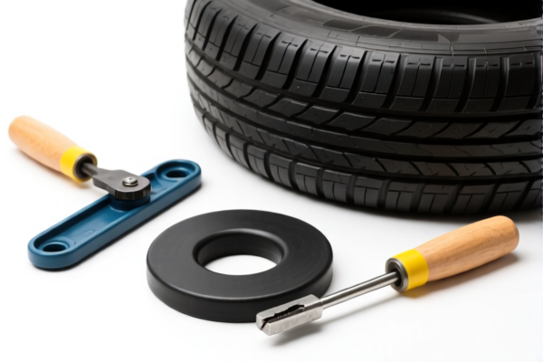 Rubber tire retreading tools