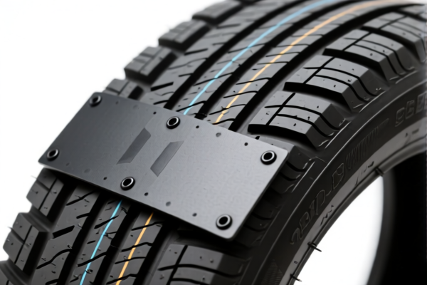 Rubber tire tread reinforcement flap