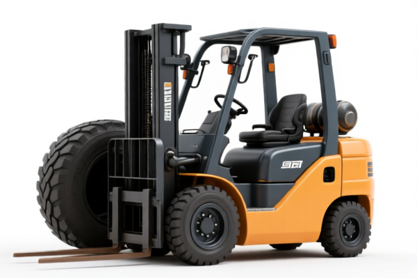 Image for Used forklift tires
