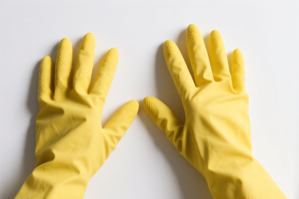 Rubber Gloves (Not of Hard Rubber)