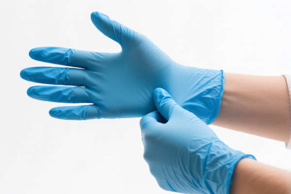Image for Medical Nitrile Long Sleeve Gloves