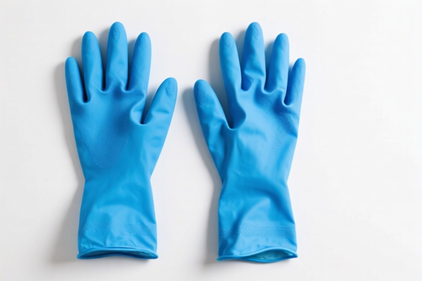 Rubber Food Processing Gloves