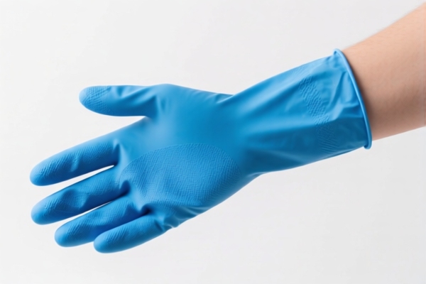 Rubber Food Processing Gloves