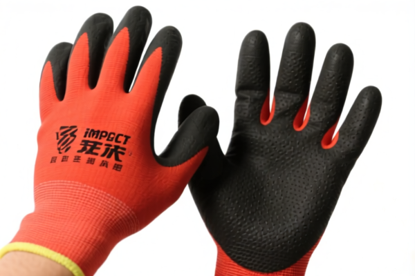 Rubber Impact Resistant Gloves