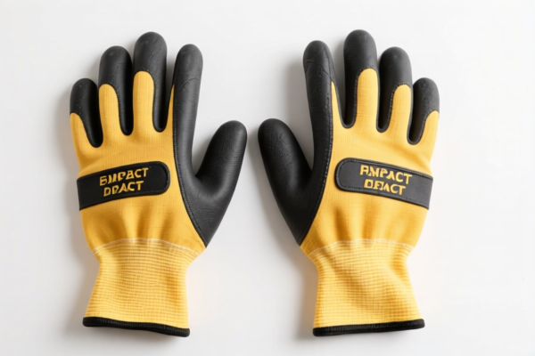 Rubber Impact Resistant Gloves