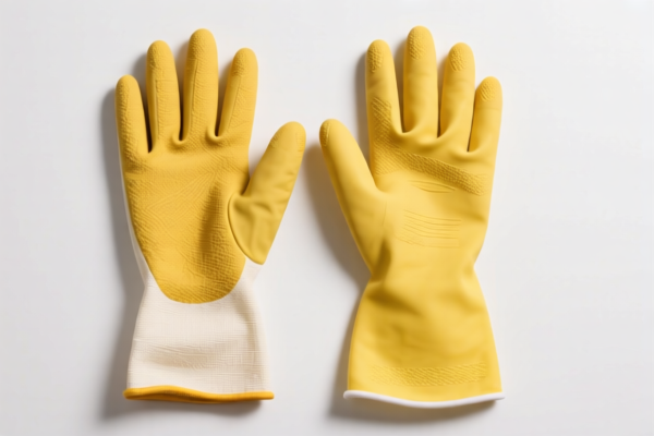 Rubber Radiation Resistant Gloves
