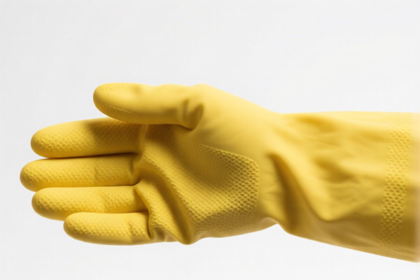 Rubber Short Sleeve Gloves