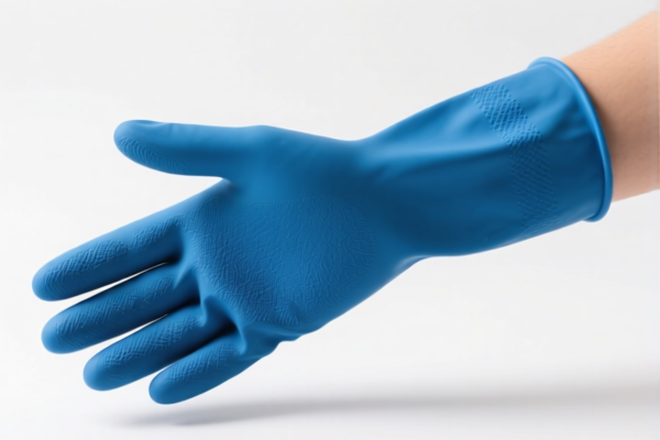 Rubber Short Sleeve Gloves