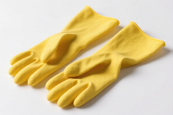 Rubber Waterproof Gloves