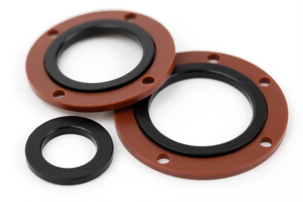 Piping vulcanized rubber gaskets