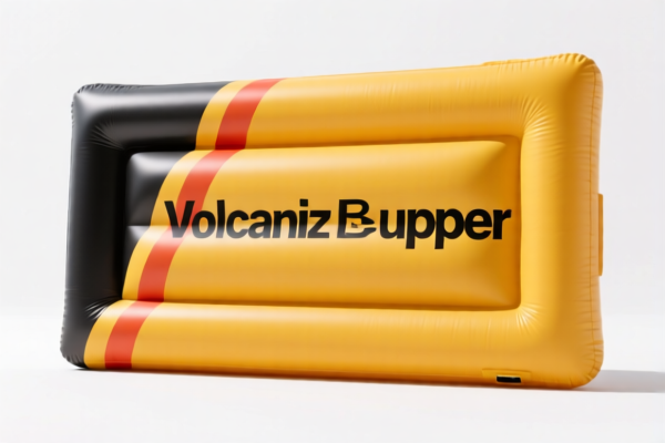 Inflatable vulcanized rubber advertising models