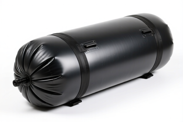 Inflatable vulcanized rubber airbags