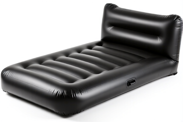 Inflatable vulcanized rubber beds