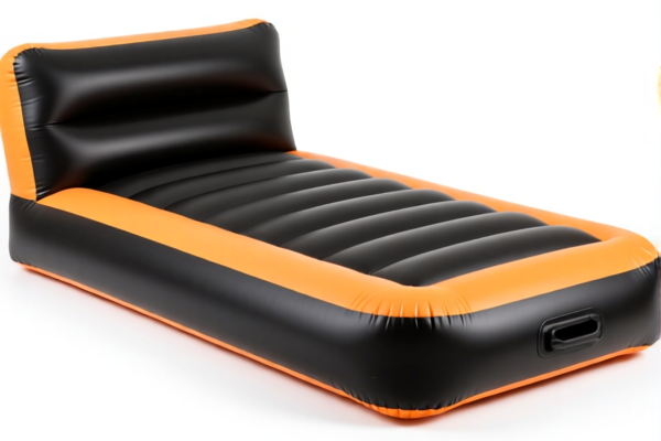 Inflatable vulcanized rubber beds