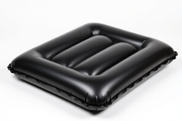 Inflatable vulcanized rubber cushions