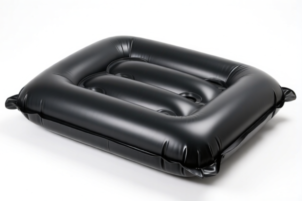 Inflatable vulcanized rubber cushions