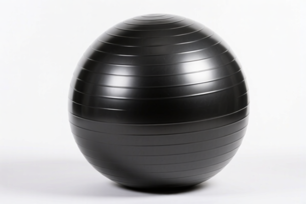 Inflatable vulcanized rubber fitness balls