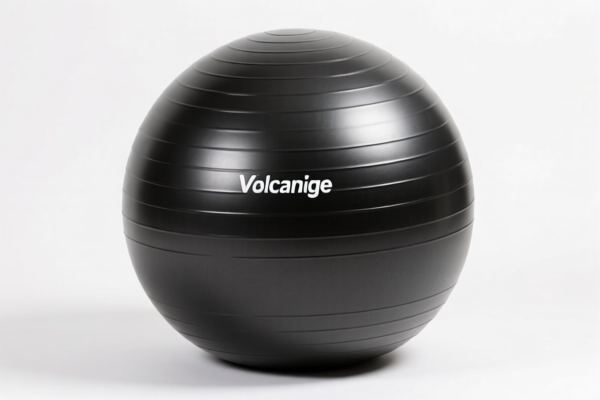 Inflatable vulcanized rubber fitness balls