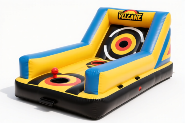 Inflatable vulcanized rubber game equipment