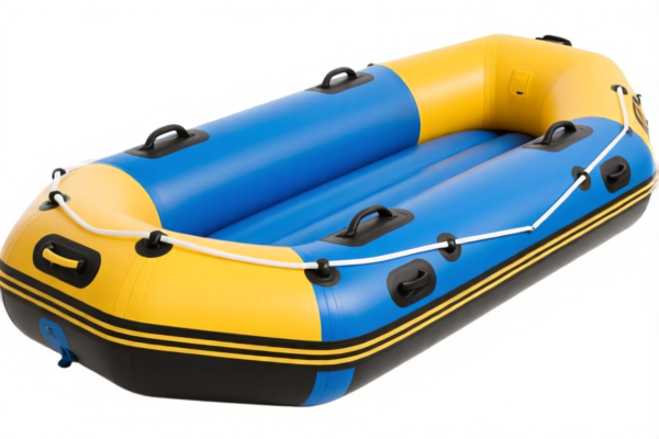 Inflatable vulcanized rubber rafts