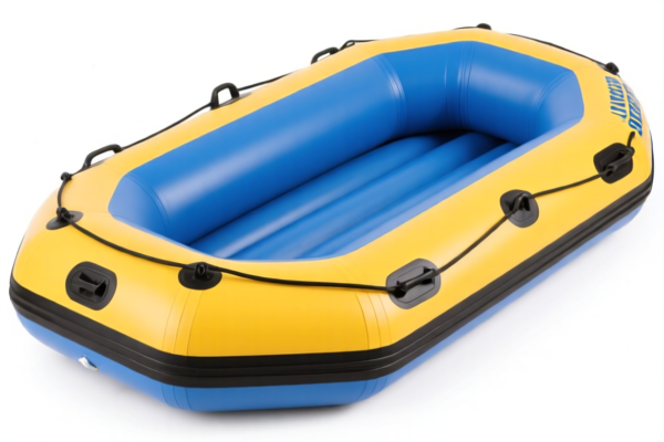 Inflatable vulcanized rubber rafts