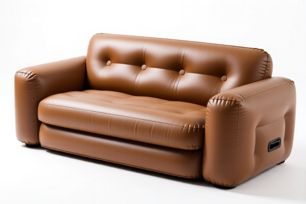 Inflatable vulcanized rubber sofas