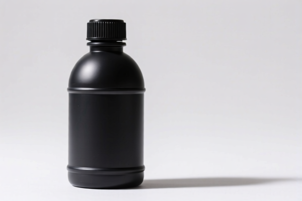 Vulcanized rubber bottle