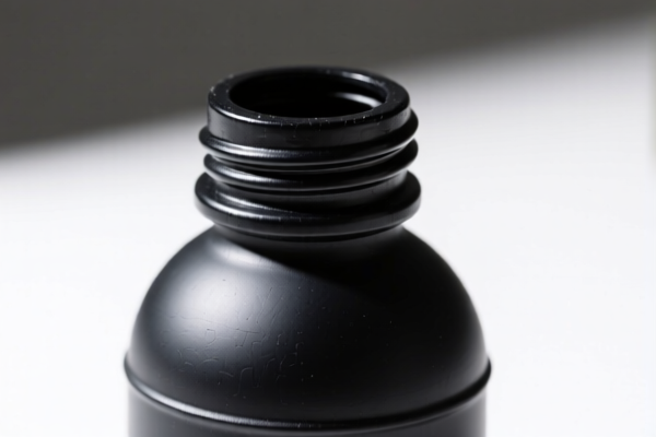 Vulcanized rubber bottle