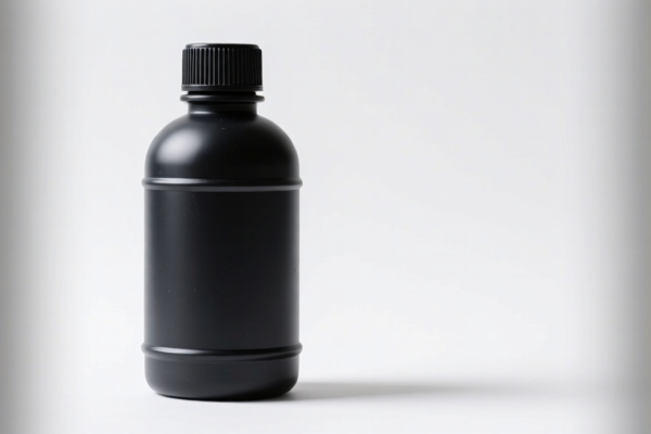 Vulcanized rubber bottle