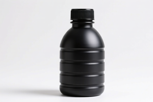 Vulcanized rubber bottle
