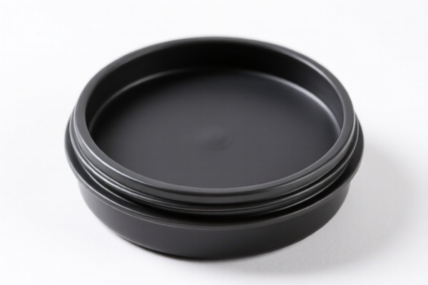 Vulcanized rubber customizable packaging container