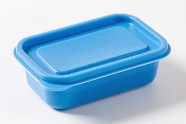Vulcanized rubber frozen packaging container