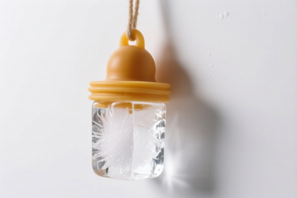 Ice hanging device