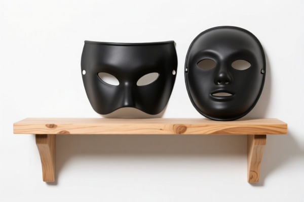 Mask shelf