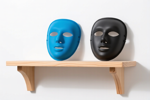 Mask shelf