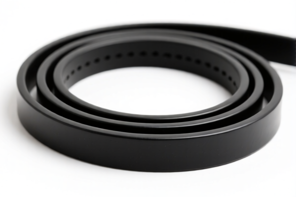 Natural rubber rubber belts