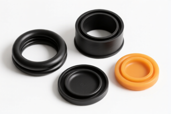 Natural rubber rubber components