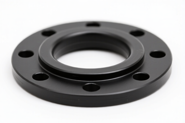 Natural rubber rubber flange